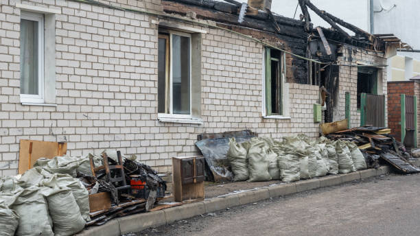 Professional Smoke Damage Removal technician working in Fountainville, PA